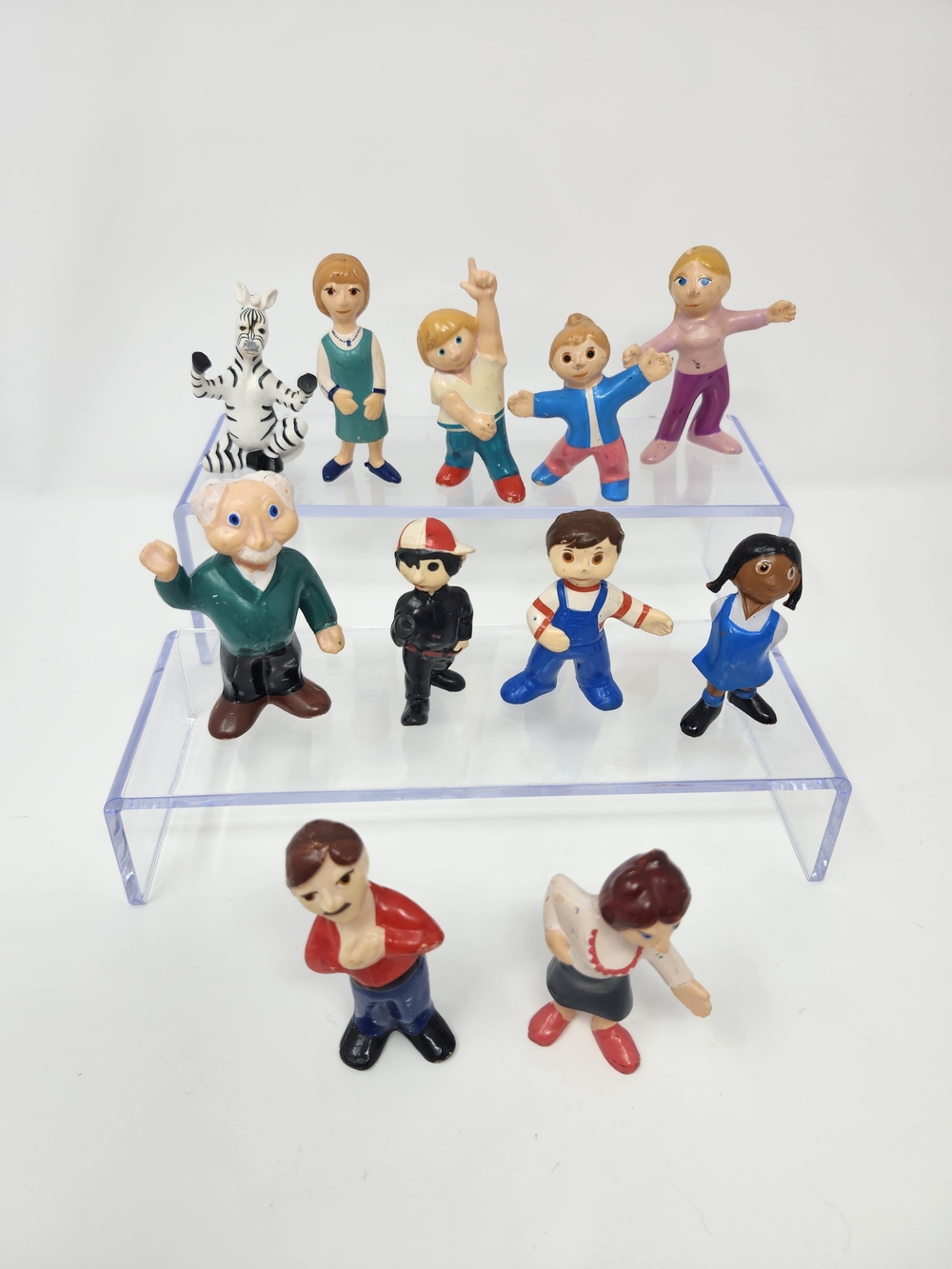 Passe-partout Lot Of 11 80s PVC Figures Qc Tv Show